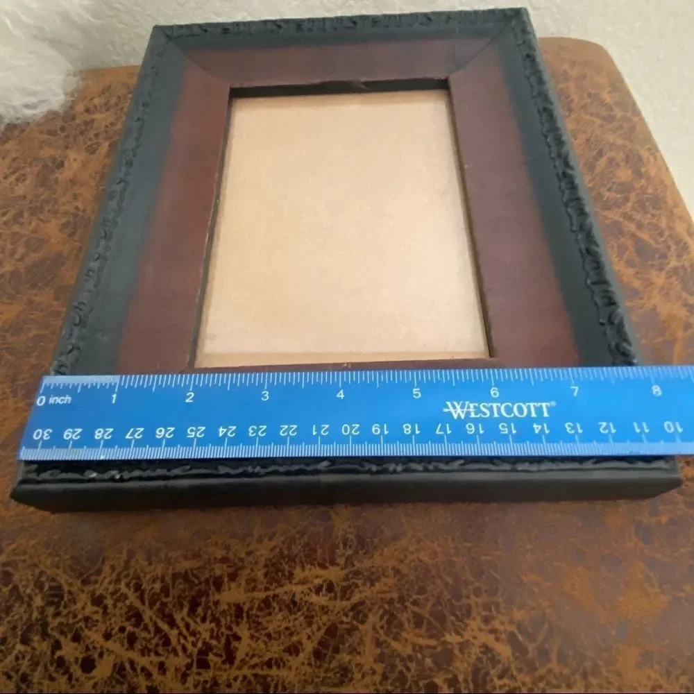 Ornate Picture Frames Traditional Antique Look Brown Black Photo Frame SET OF 2
